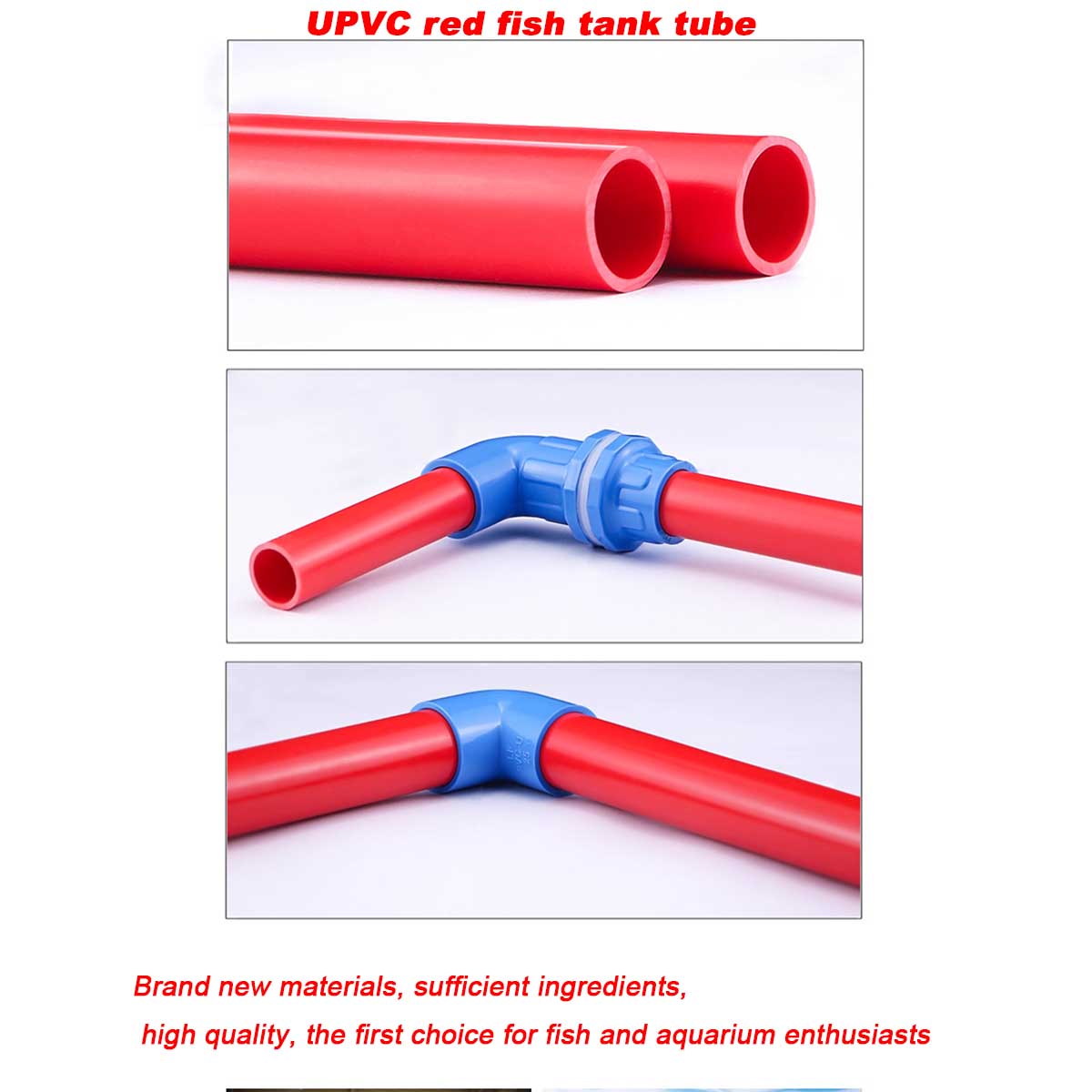 20 ~ 50mm UPVC Tüp akvaryum ba - Planted Aquarium Youtube incelemesi ve fiyatı
