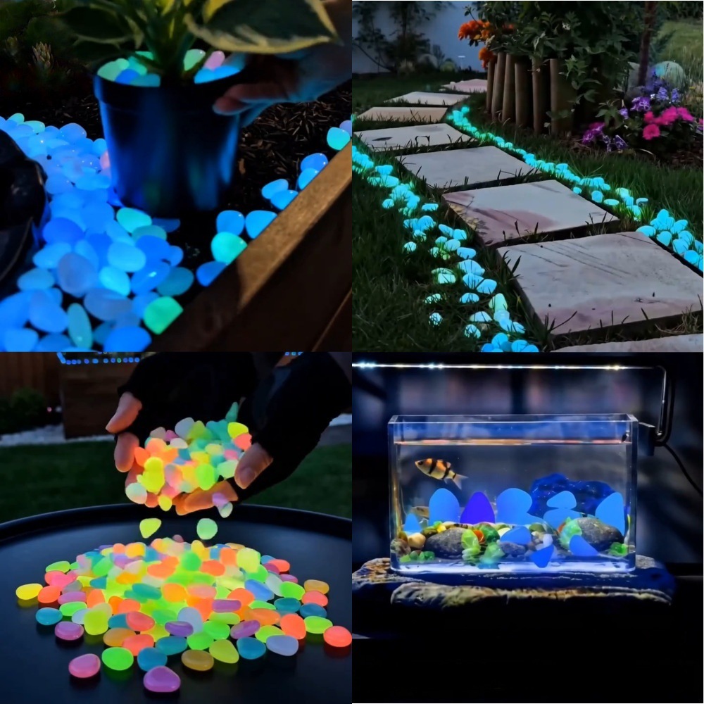 Karanlıkta Parlayan Renkli Taş - Aquarium Planted Fish Tank incelemesi ve fiyatı