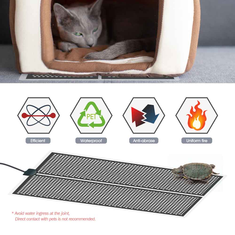 5/7/14/20W sürüngen isı Mat bi - Planted Aquarium Heater incelemesi ve fiyatı